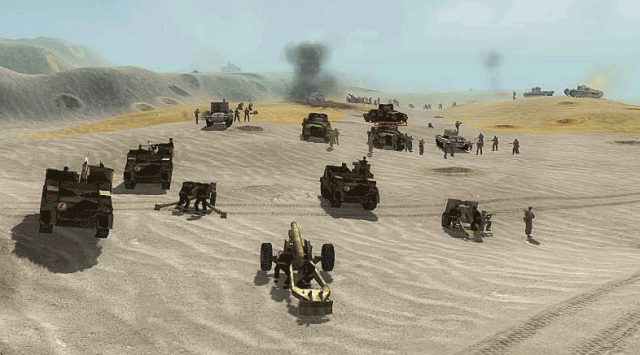 Desert War Mod 1.01 (В тылу врага 2)