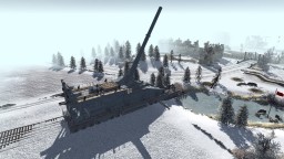German railway gun/Немецкая артиллерия "Густав" 1