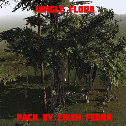 Jungle flora pack