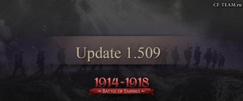 Ноябрьское обновление Battle of Empires: 1914-1918